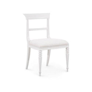 Lawrence Side Chair, Olive Grove Oak-Blue Hand Home