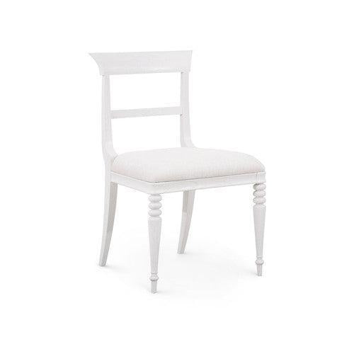 Lawrence Side Chair, Olive Grove Oak-Blue Hand Home