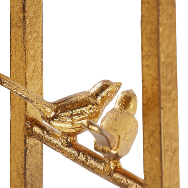 Lucia Accent Table, Gold Leaf