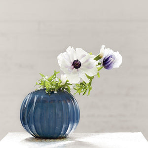 Lida Vase / Indigo Smoke-Villa & House-Blue Hand Home