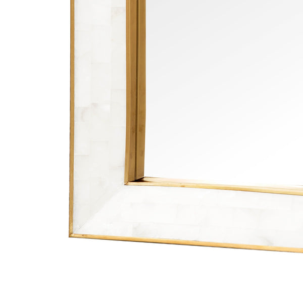 Leighton Mirror, Alabaster