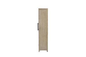 Lexington Tall Cabinet White Wash-Blue Hand Home
