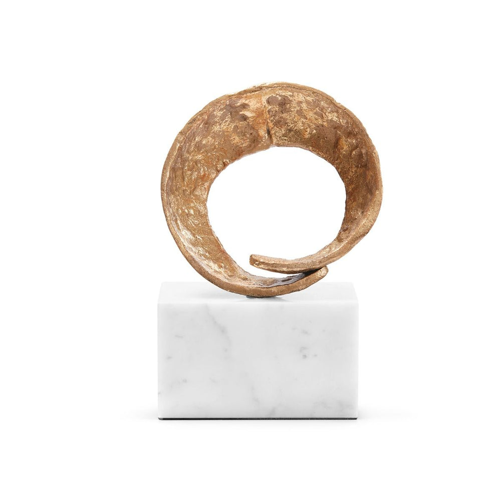 Laguna Statue / Gold Leaf-Villa & House-Blue Hand Home