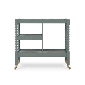 Ligna Bar Cart-Blue Hand Home