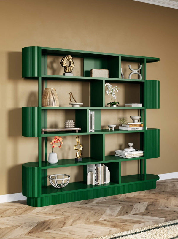Bilbao Shelving Unit-Blue Hand Home
