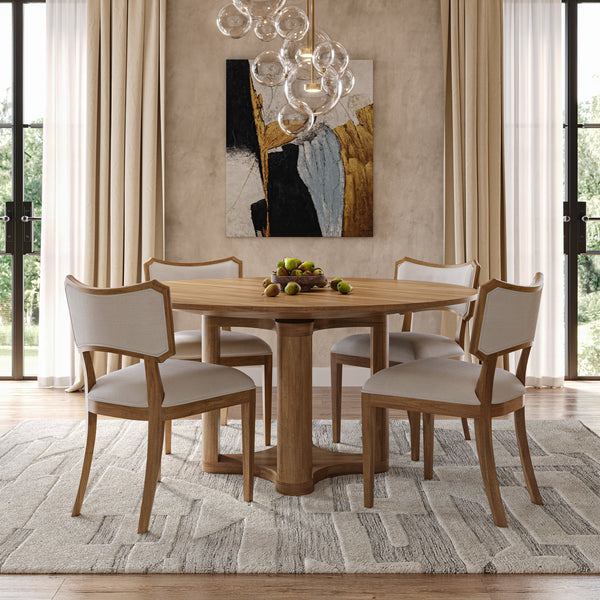 Linea Dining Chair-Blue Hand Home