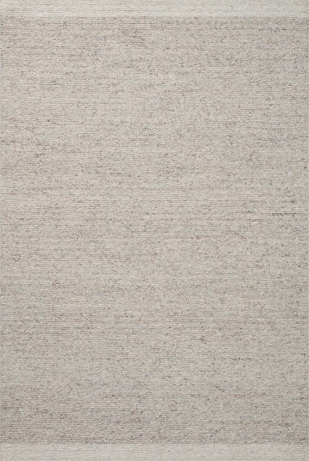 Magnolia Home by Joanna Gaines x Loloi Ashby Rug - Silver / Ivory-Blue Hand Home