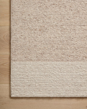 Magnolia Home by Joanna Gaines x Loloi Ashby Rug - Oatmeal / Natural-Blue Hand Home