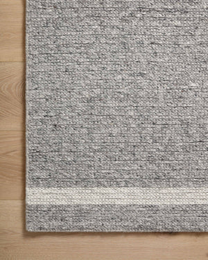 Magnolia Home by Joanna Gaines x Loloi Ashby Rug - Slate / Ivory-Blue Hand Home