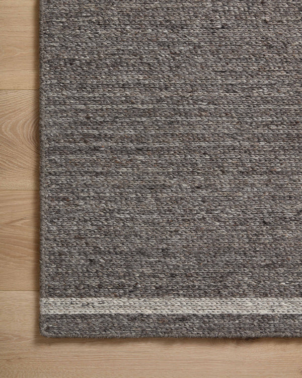 Magnolia Home by Joanna Gaines x Loloi Ashby Rug - Granite / Silver-Blue Hand Home