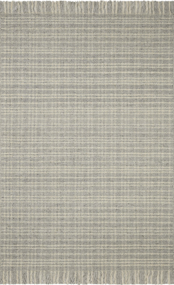 Magnolia Home by Joanna Gaines x Loloi Caleb Rug - Grey / Natural-Blue Hand Home