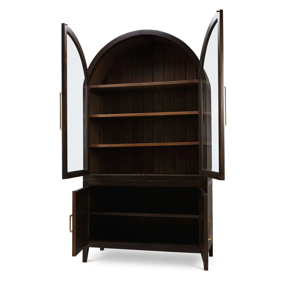 Lumina Glass Cabinet-Blue Hand Home