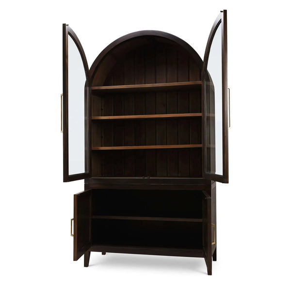 Lumina Glass Cabinet-Blue Hand Home