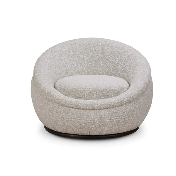 Luna Swivel Chair-Blue Hand Home