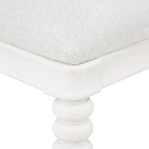 Lawrence Side Chair, Glazed Whisper White
