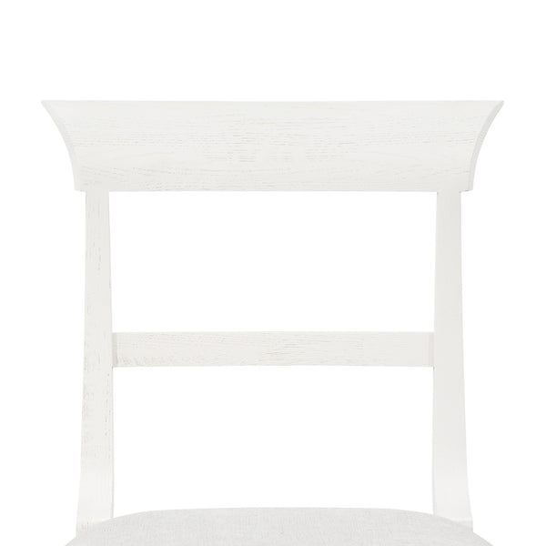 Lawrence Side Chair, Glazed Whisper White