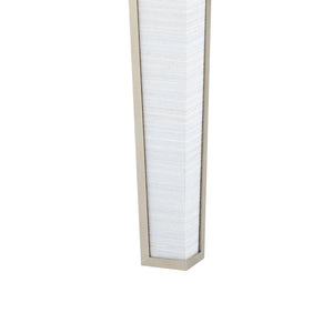 Madeline 1-Drawer Side Table, Platinum Shimmer