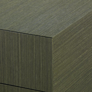 Madeline 3-Drawer Side Table, Deep Olive