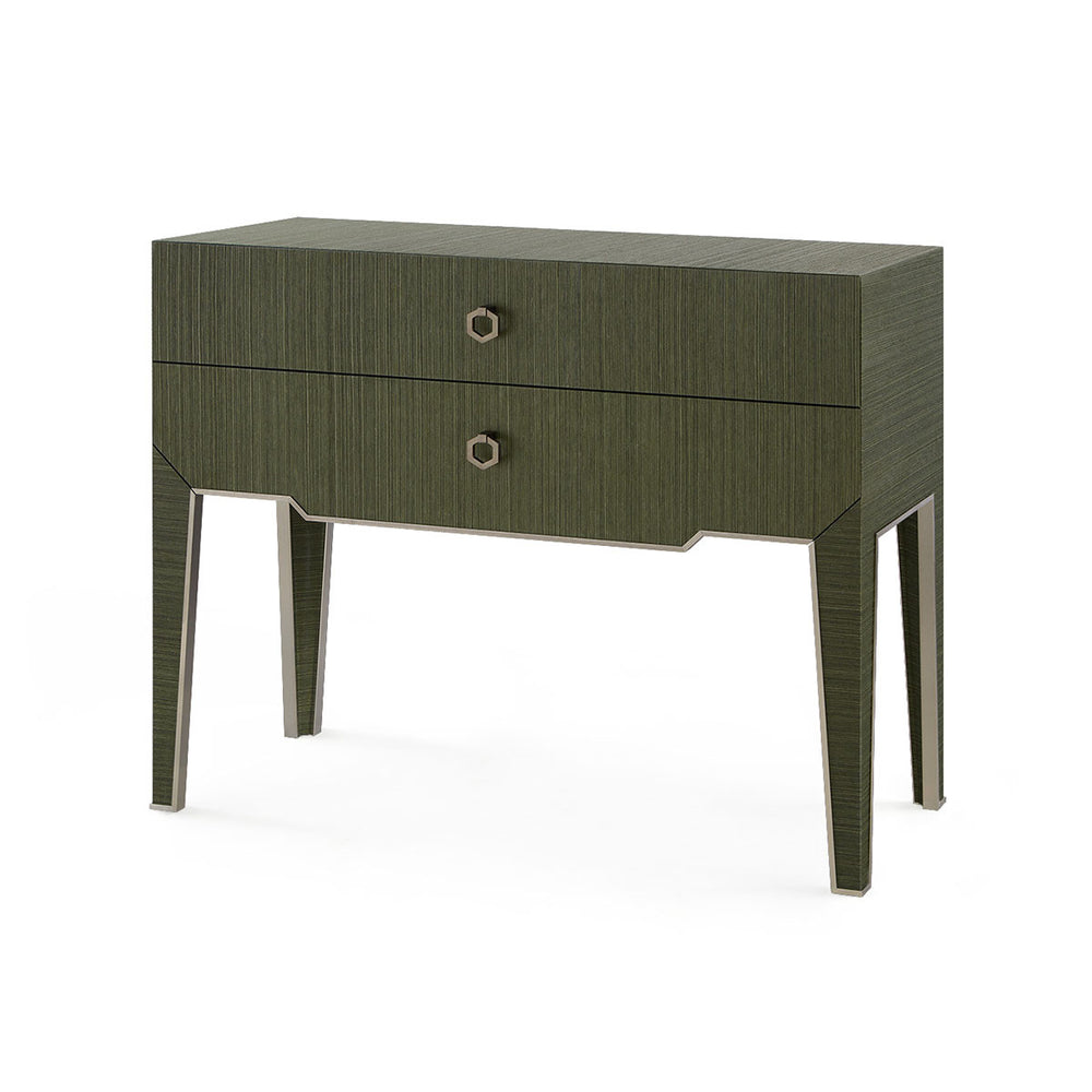 Madeline Console, Deep Olive-Blue Hand Home
