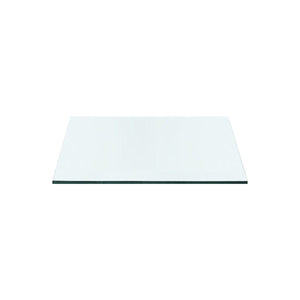 Madeline 3-Drawer Side Table Glass Top / Clear-Villa & House-Blue Hand Home