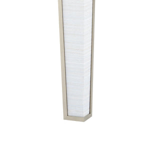 Madeline 1-Drawer Side Table, Platinum Shimmer-Blue Hand Home