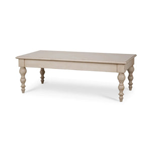 Madison Turned Leg Coffee Table-Blue Hand Home