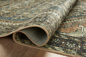 Magnolia Home by Joanna Gaines x Loloi Banks Rug - Denim / Clay-Blue Hand Home