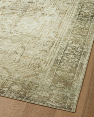 Magnolia Home by Joanna Gaines x Loloi Banks Rug - Natural / Granite-Blue Hand Home