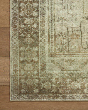 Magnolia Home by Joanna Gaines x Loloi Banks Rug - Natural / Granite-Blue Hand Home
