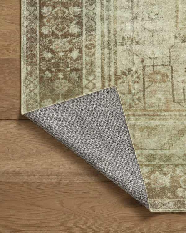 Magnolia Home by Joanna Gaines x Loloi Banks Rug - Natural / Granite-Blue Hand Home