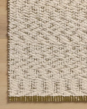 Magnolia Home by Joanna Gaines x Loloi Betty Rug - Ivory / Green-Blue Hand Home