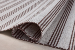 Magnolia Home by Joanna Gaines x Loloi Charlie Rug - Silver / Bark-Blue Hand Home