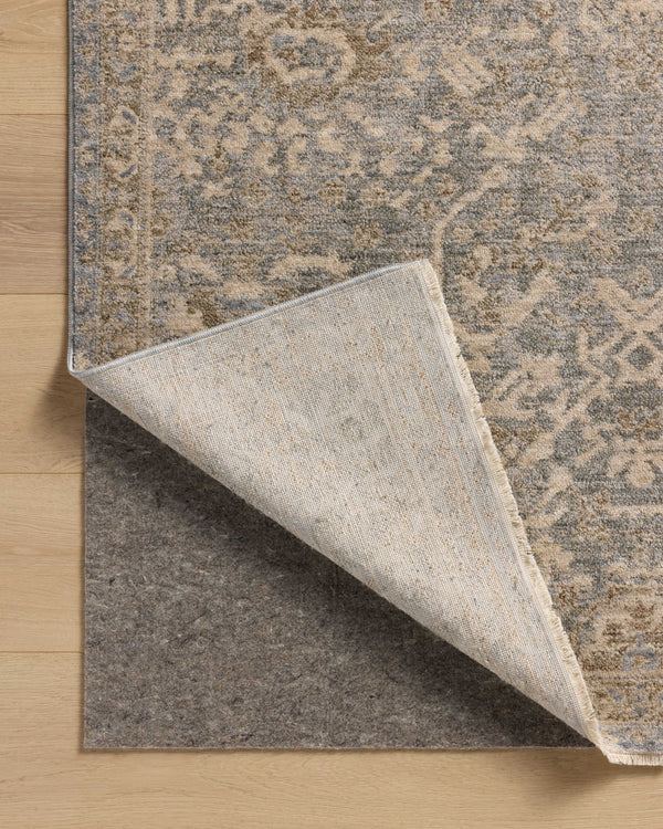 Magnolia Home by Joanna Gaines x Loloi Junie Rug - Blue / Natural-Blue Hand Home