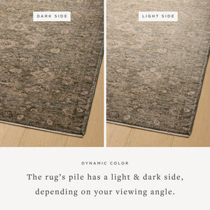 Magnolia Home by Joanna Gaines x Loloi Junie Rug - Lagoon / Natural-Blue Hand Home