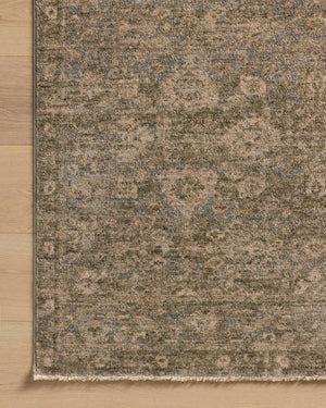 Magnolia Home by Joanna Gaines x Loloi Junie Rug - Lagoon / Natural-Blue Hand Home