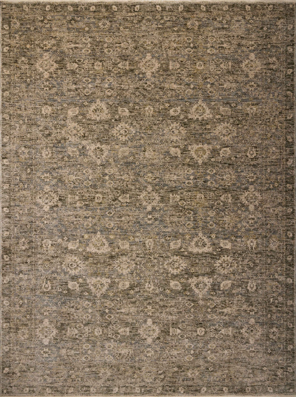 Magnolia Home by Joanna Gaines x Loloi Junie Rug - Lagoon / Natural-Blue Hand Home