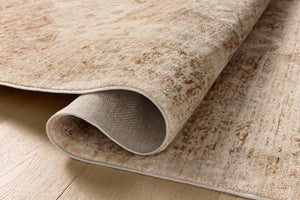 Magnolia Home by Joanna Gaines x Loloi Junie Rug - Natural / Clay-Blue Hand Home