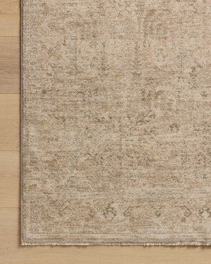 Magnolia Home by Joanna Gaines x Loloi Junie Rug - Oatmeal / Smoke-Blue Hand Home