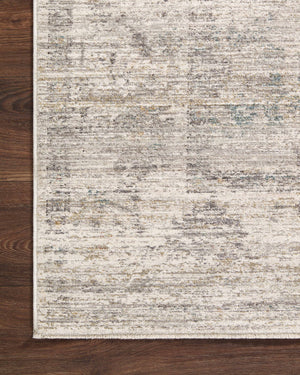 Magnolia Home by Joanna Gaines x Loloi Millie Rug - Silver / Dove-Blue Hand Home