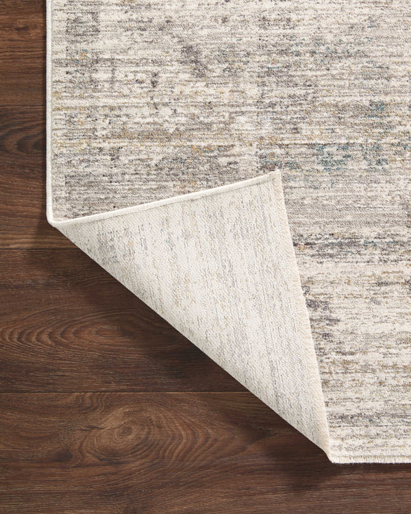 Magnolia Home by Joanna Gaines x Loloi Millie Rug - Silver / Dove-Blue Hand Home