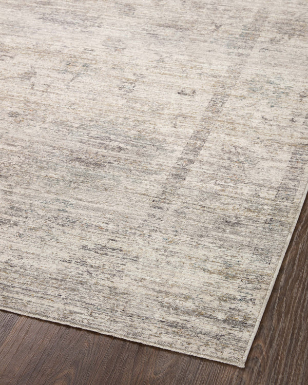 Magnolia Home by Joanna Gaines x Loloi Millie Rug - Silver / Dove-Blue Hand Home