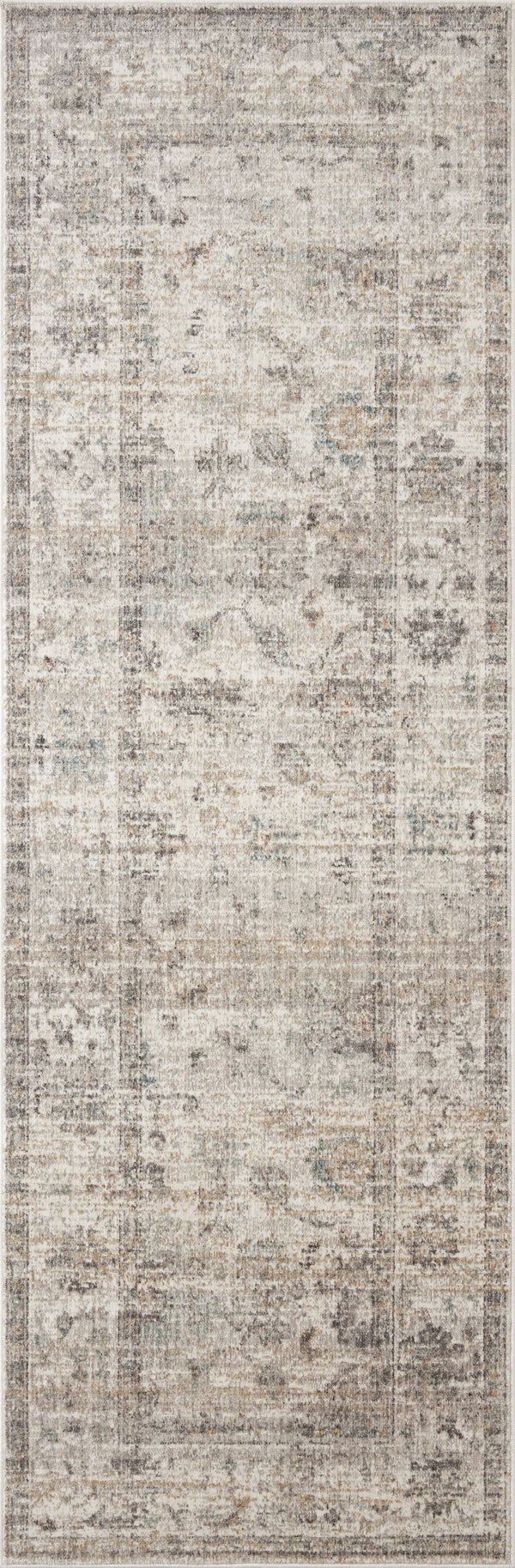Magnolia Home by Joanna Gaines x Loloi Millie Rug - Silver / Dove-Blue Hand Home