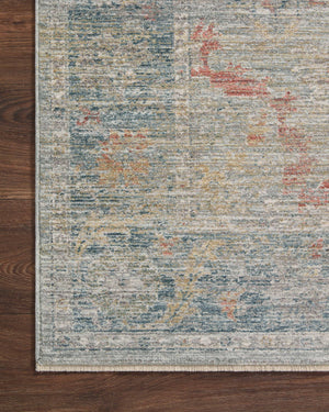 Magnolia Home by Joanna Gaines x Loloi Millie Rug - Slate / Multi-Blue Hand Home