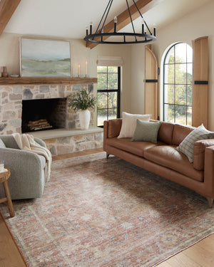 Magnolia Home by Joanna Gaines x Loloi Millie Rug - Sunset / Multi-Blue Hand Home