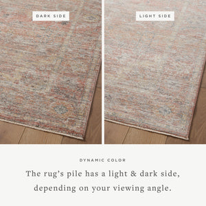 Magnolia Home by Joanna Gaines x Loloi Millie Rug - Sunset / Multi-Blue Hand Home