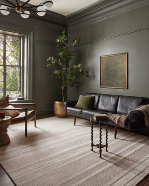 Magnolia Home by Joanna Gaines x Loloi Rae Rug - Clay / Ivory-Blue Hand Home