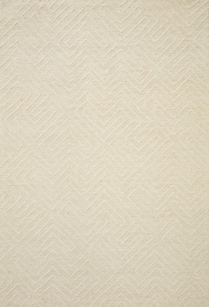 Magnolia Home by Joanna Gaines x Loloi Sarah Rug - Ivory-Blue Hand Home