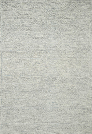 Magnolia Home by Joanna Gaines x Loloi Sarah Rug - Sky-Blue Hand Home