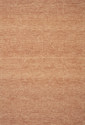Magnolia Home by Joanna Gaines x Loloi Sarah Rug - Terracotta-Blue Hand Home