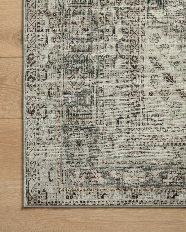 Magnolia Home by Joanna Gaines x Loloi Sinclair Rug - Natural / Sage-Blue Hand Home